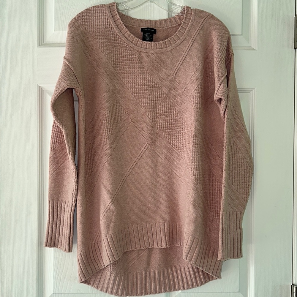 Calvin Klein Jeans Dusty Pink Crew Neck Sweater